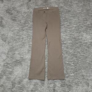 Betabrand Dress Pant Yoga Pants Womens Small Brown Bootcut Stretch Work Office